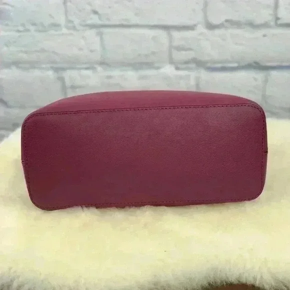 NWT KATE SPADE Carli Grove St Purple Rioja Satchel - Picture 3 of 14